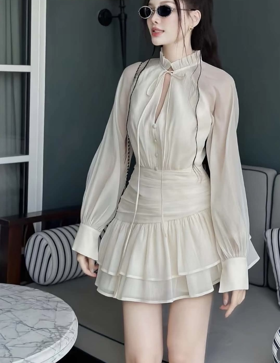 เดรสขาว